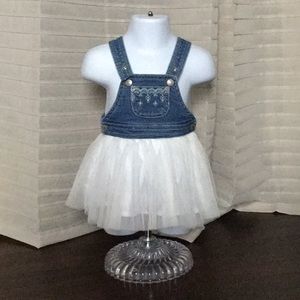 First Impressions Denim Tutu Dress